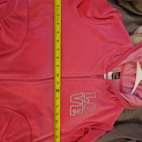 ☆☆♡♡ Joe boxer velour hoodie large - Picture 9 of 10